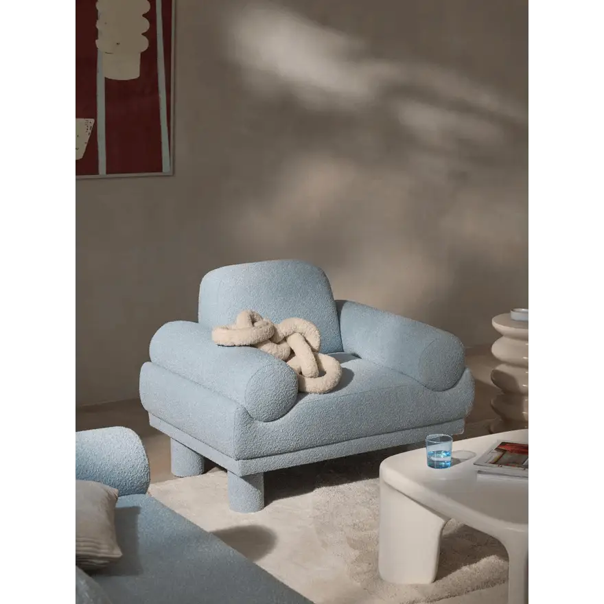 Lilo Bukle Kumaş Tekli Kanepe - Mubo - Mubo - Mubo