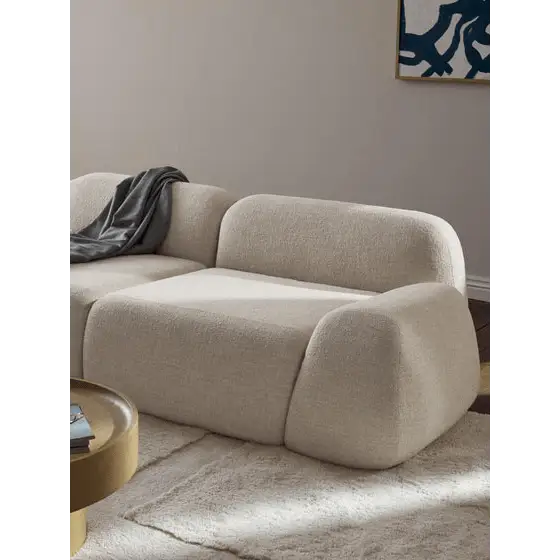 Wolke Modüler Kanepe – Açık Bej (3 Kişilik) - Mubo - Mubo - Mubo